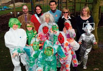 Pupils book in for dressing up fun
