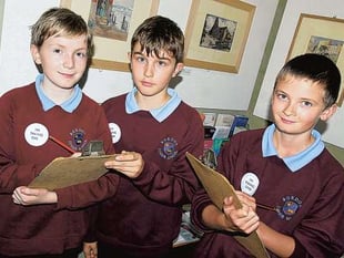 Children take over reins at gallery
