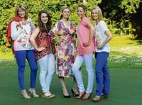 Parents and pupils put on the style