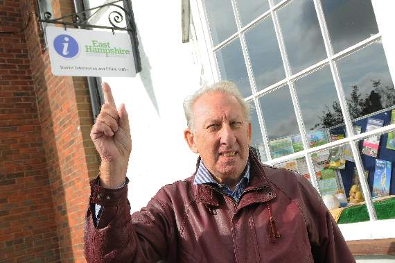 New chairman of East Hampshire District Council is staying grounded