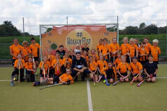 Alton Hockey Club welcome GB international to their Club Day