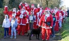 Squeeze into Santa suit and run for vital hospice funds
