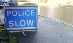 Witness appeal after two-car B3004 crash