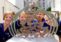 Butterfly sculpture’s organ donors tribute