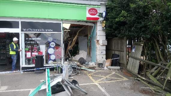 VIDEO: Trio who ram raided ATM in Liphook jailed for total of 15 years