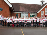 Primary school choir sings at O2