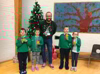Christmas Christingles at Woodlea Primary School