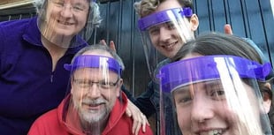 #HelpingHand: Teacher makes 700 visors for hospitals and surgeries