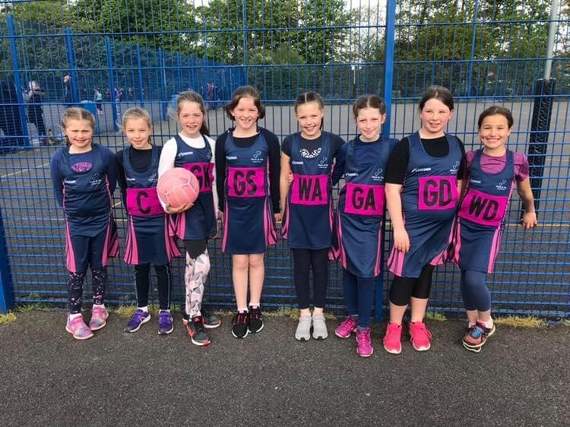 Mum and daughter duo teaching netball skills from home