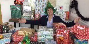 Council giving out Christmas presents