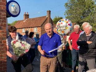 Couple's farewell to Fernhurst after 33 years