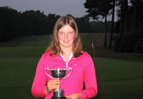 It’s third time lucky for Farnham golfer Lottie Woad as she wins Liphook Scratch Cup