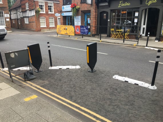 Calls for Downing Street bollards to be removed