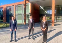 Councillors visit Oakmoor School