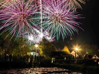 Fireworks draw the crowds and go off with a real bang