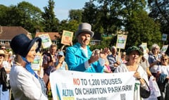 Protest to protect Austen country