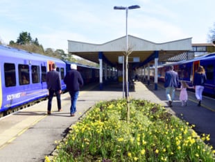 Waverley and East Hampshire stations are getting busier