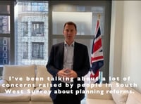 MP Jeremy Hunt: How unfair to dismiss town and village plans so quickly