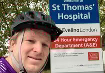 Policeman completes charity bike ride for son