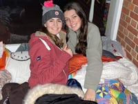Sleeping under the stars to help homeless