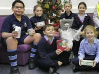 Pupils donate Christmas presents for care home residents