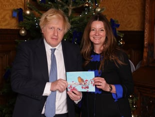 Prime Minister Boris Johnson offers congratulations to Ione