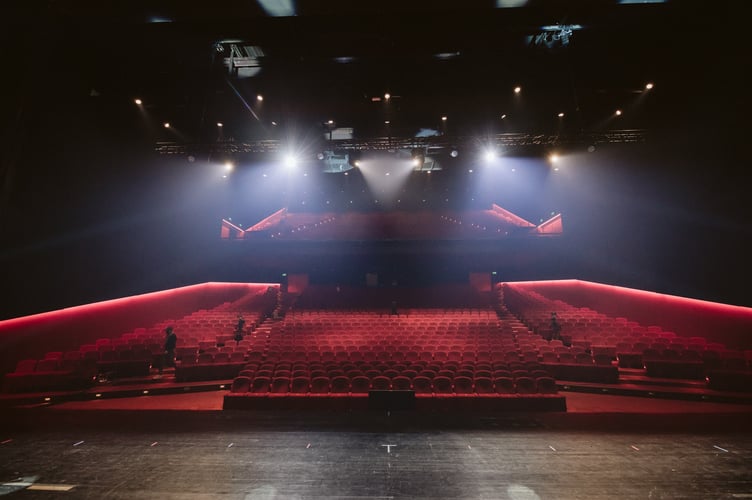 Theatre stage and seats