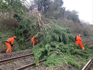 South Western Railway services suspended until ‘at least 6pm’