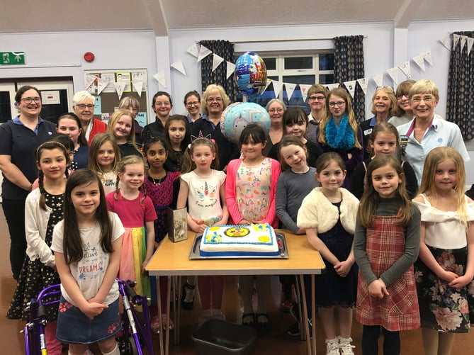 3rd Bordon Brownies 45th birthday party, March 2022.