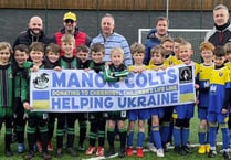 Young Alton footballers help refugees from Ukraine
