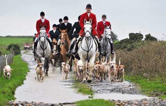Traditional Boxing Day hunt to set off from Shalden near Alton 