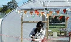 Whitehill Town Council opens its new polytunnel