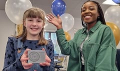 Alresford girl wins Blue Peter contest to design satellite emblem