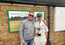 Rowledge are top of the table after close win against Calmore Sports