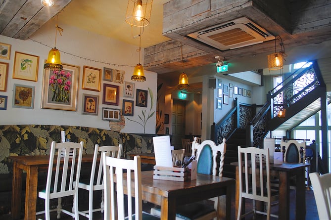 The Botanist can be found under the arches in the Town Hall Buildings in Farnham’s The Borough