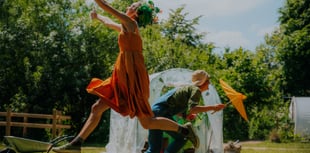 Dancing lesson on plants at Farnham Maltings