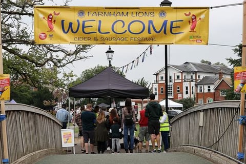 Banging news as Farnham Cider & Sausage Festival takes shape