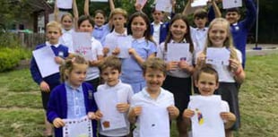 Selborne Primary School pupils write to the Queen