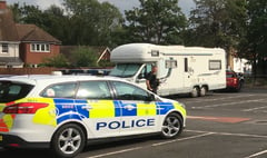 Unauthorised encampment moved on from Petersfield car park