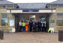 Work starts on £1.3 million Alton railway station improvement project