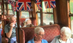 Dementia Friendly Alton takes Platinum Jubilee ride on Watercress Line