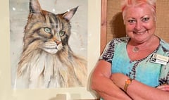 Artist’s purrfect painting bags top prize at arts and crafts exhibition