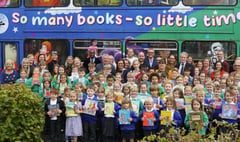 Liphook Junior School opens Liphook Express reading bus