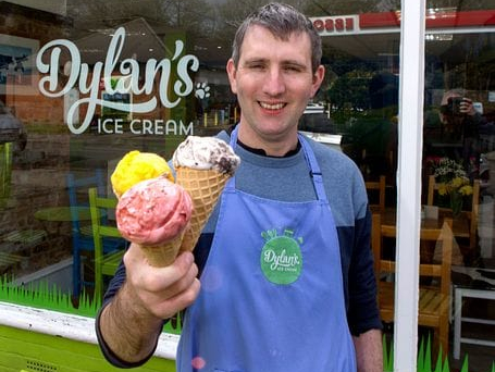 Dylan’s ice cream was one of the first retailers to join Waverley’s online sales platform Click It Local