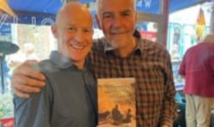 Haslemere author’s book serves up tasty treat at Oliver’s Cafe
