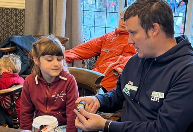 Love Haslemere Hate Waste hosted a successful repair cafe