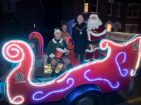 Farnham Santa's Sleigh tour back tonight after record-breaking start!