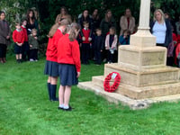 St Mary’s Bentworth CE Primary School pays Remembrance tribute 