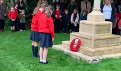 St Mary’s Bentworth CE Primary School pays Remembrance tribute 