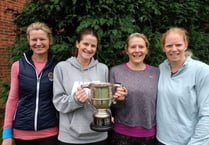It’s great to be back – and winning trophies!